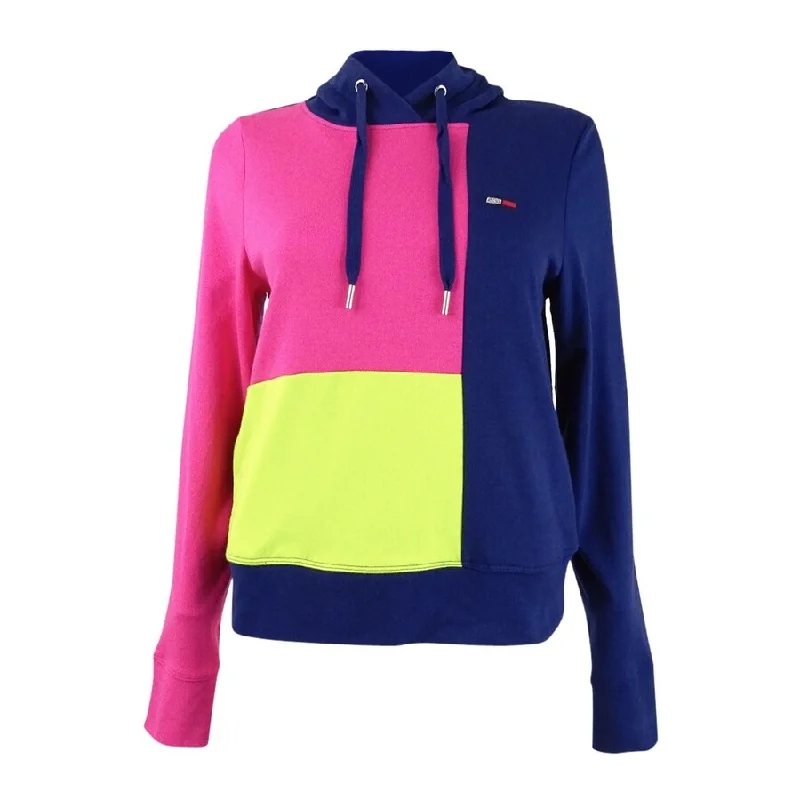 Tommy Hilfiger Women's Sport Colorblocked Hoodie Street