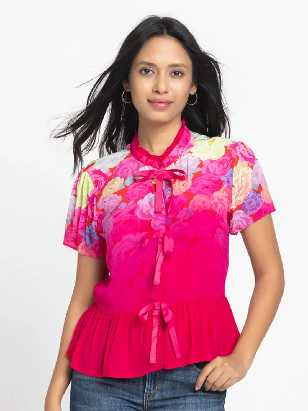 Romantic Top Youthful Women's Pop