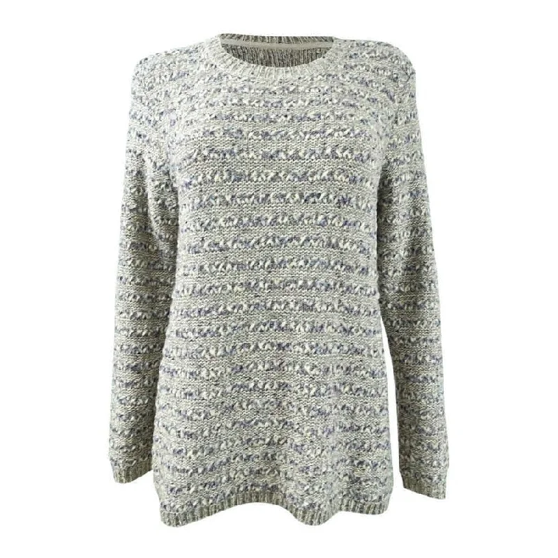 Style & Co. Women's Striped Sweater Sleek Women's 