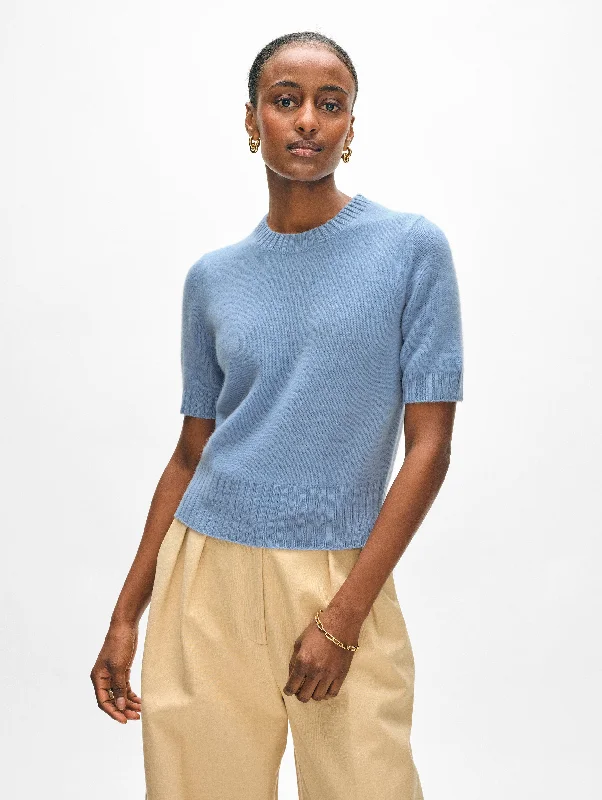 Cashmere T-Shirt Hip Women's Retro