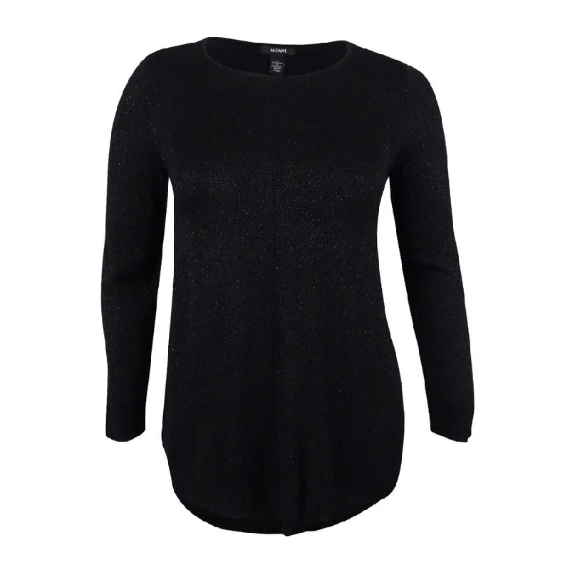 Alfani Women's Metallic Sweater Laid - back Women's Vibe