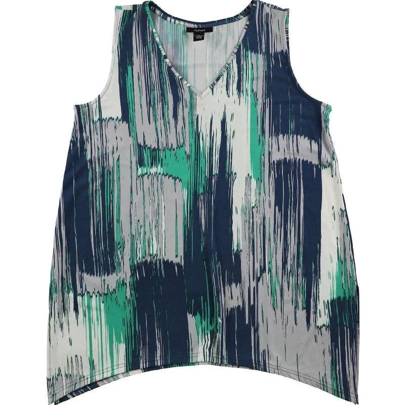 Alfani Womens Handkerchief-Hem Tank Top Sporty Women's Tennis