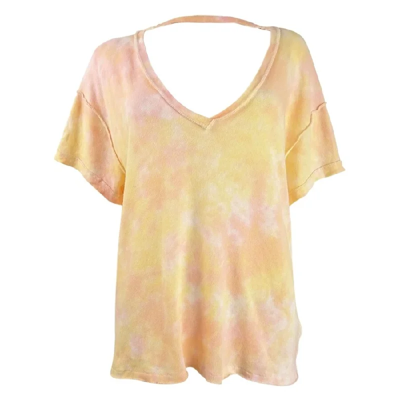 Free People Women's All Mine Tie Dye Tee Sophisticated Women's Tailored