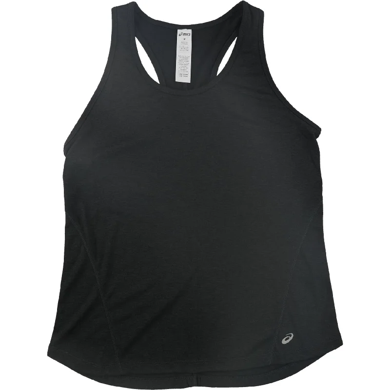 ASICS Womens Heathred Tank Top, Grey, Medium Hip Women's Urban