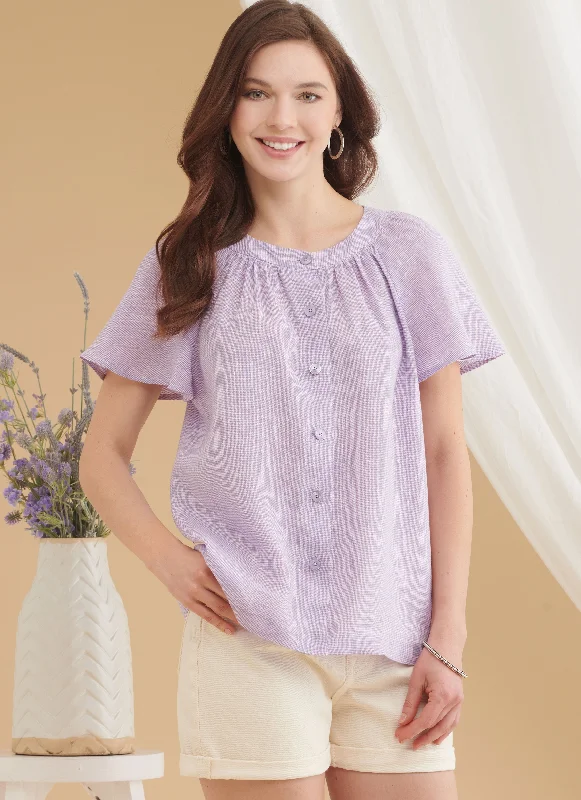 Simplicity sewing pattern 9782 Tops Business